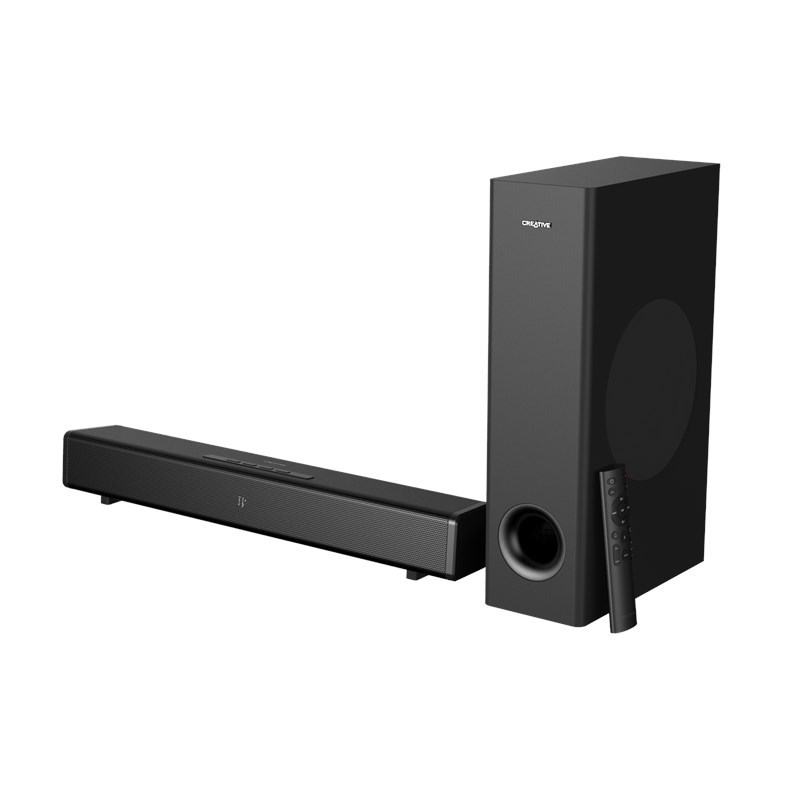 tani soundbar z subwooferem - creative stage 2